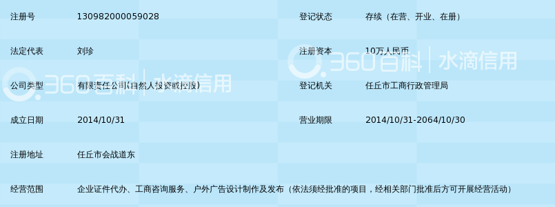 任丘市诚欣证件代办有限公司_360百科