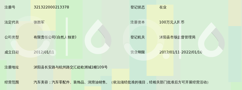 沭阳百鑫达汽车服务有限公司_360百科