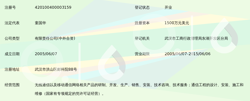 武汉烽火移动通信有限公司_360百科