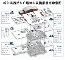 中国黑龙江省哈尔滨市境内铁路车站