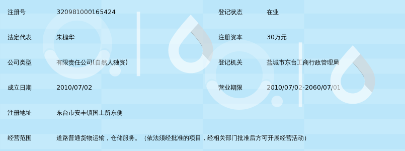 东台市东旭物流有限公司_360百科