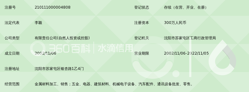 沈阳东方有色金属加工有限责任公司_360百科