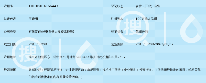 中智瑞恒(北京)项目数据分析师事务所有限公司
