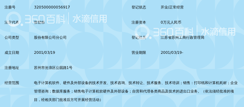 用友软件股份有限公司苏州分公司_360百科