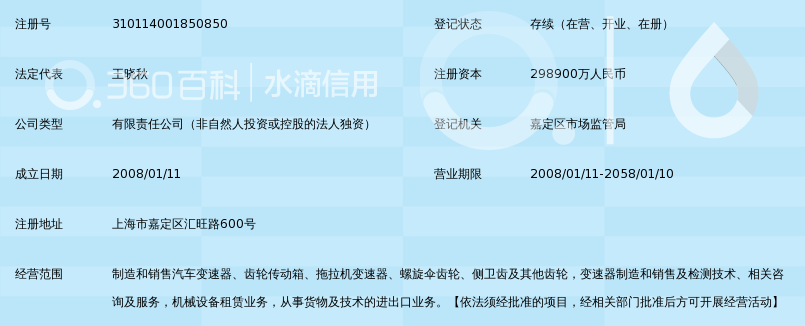 上海汽车变速器有限公司