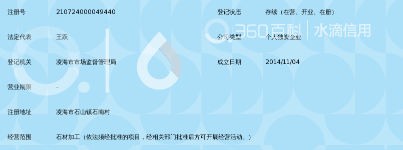 凌海市石山镇宝岳石材厂_360百科