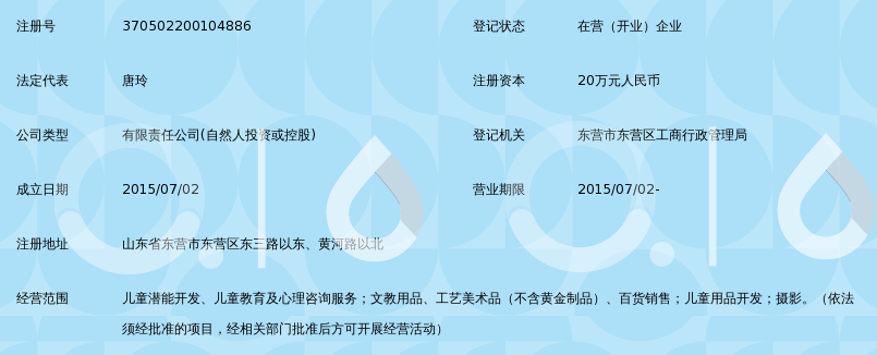 东营乐智儿童科技发展有限公司