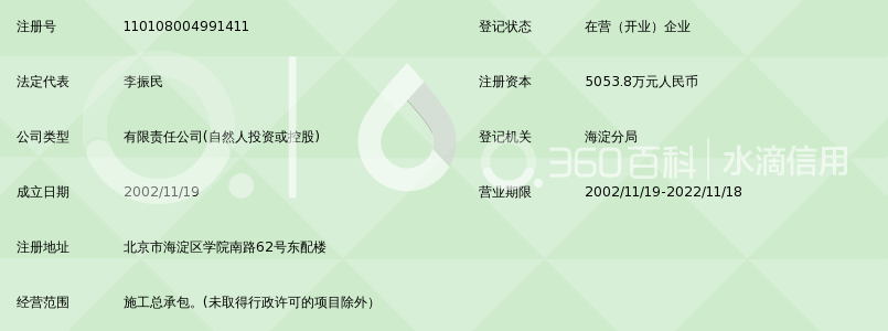 北京城建华宇建设工程有限公司_360百科