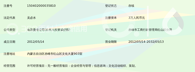 赤峰智华企业管理服务有限公司_360百科