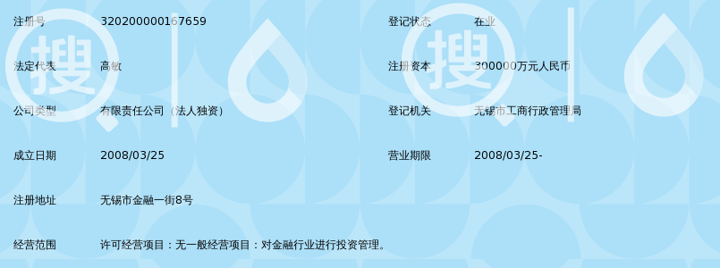 无锡国联金融投资集团有限公司_好搜百科