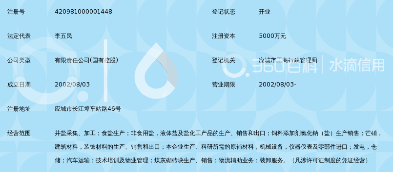 中盐长江盐化有限公司_360百科