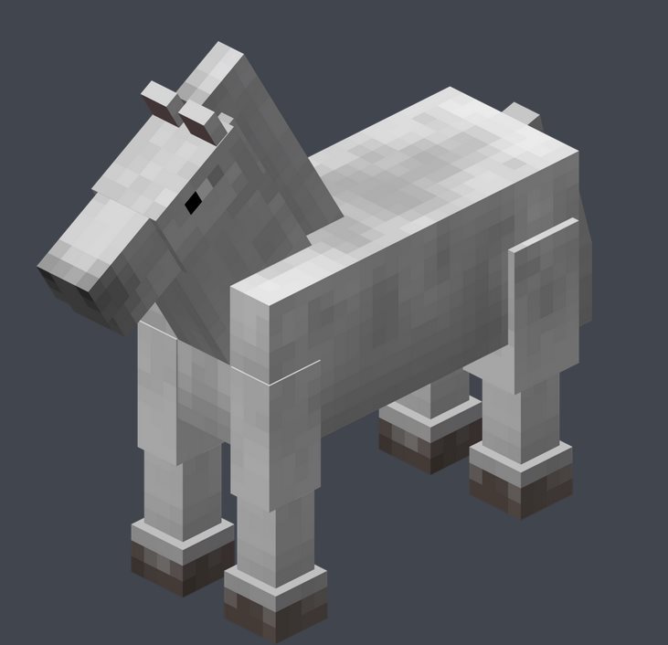 马 (horse) 是jeb在minecraft突破千万销量时暗示的一种1.6.