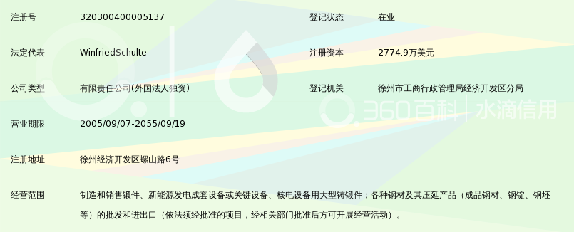 徐州罗特艾德环锻有限公司_360百科