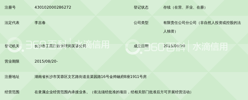 中煤科工集团重庆设计研究院有限公司湖南分公