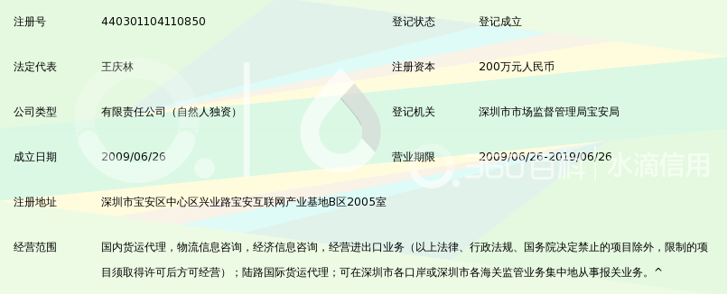 深圳市益腾达物流有限公司_360百科