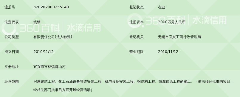 宜兴市三木建筑安装工程有限公司_360百科