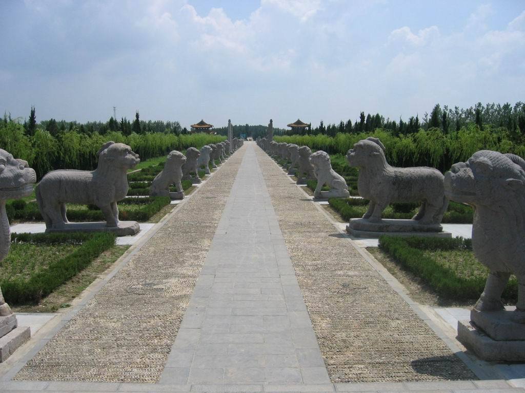 明建文帝陵墓图片